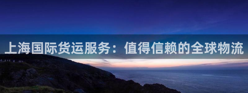 尊龙凯时ag旗舰厅官方网站：上海国际货运服务：值得信赖的