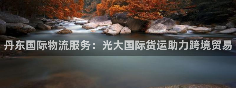 尊龙z6集团：丹东国际物流服务：光大国际货运助力跨境贸易