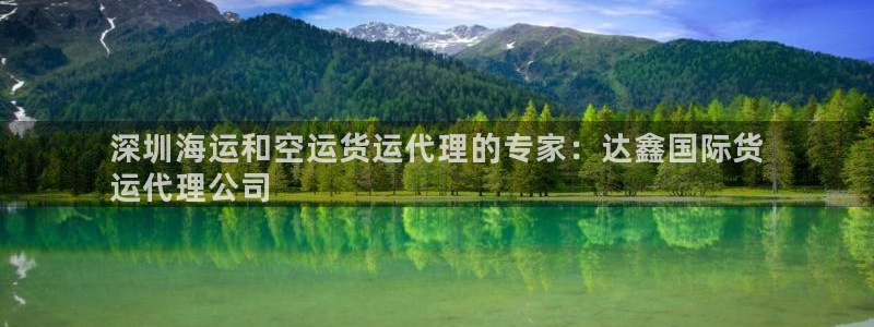 尊龙人生就是博现金：深圳海运和空运货运代理的专家：达鑫国