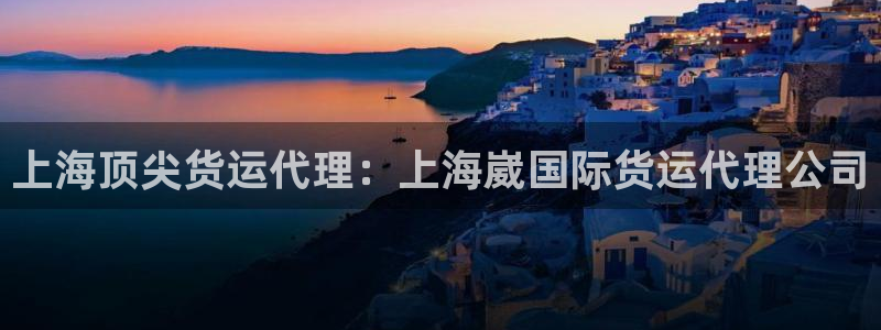 尊龙凯时能不能提现?：上海顶尖货运代理：上海崴国际货运代
