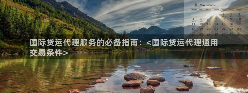 尊龙凯时不给提款：国际货运代理服务的必备指南：<国际货运