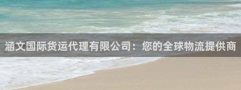 尊龙凯时充值不到账：涵文国际货运代理有限公司：您的全球物