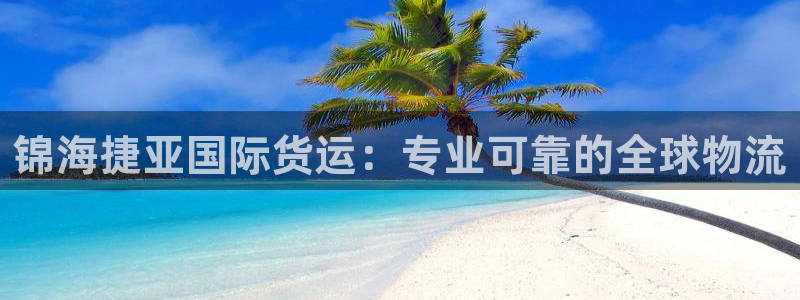 尊龙ag旗舰厅官网官方入口：锦海捷亚国际货运：专业可靠的