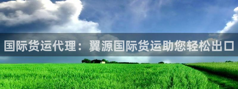 尊龙人生就是博d88官方网站：国际货运代理：翼源国际货运