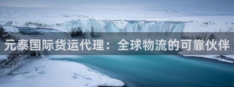尊龙凯时是赌博嘛：元泰国际货运代理：全球物流的可靠伙伴