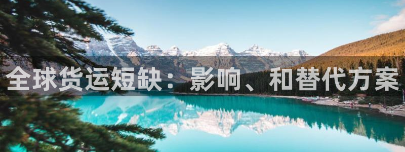 尊龙凯时赞助：全球货运短缺：影响、和替代方案