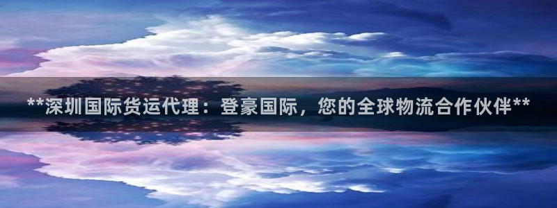 尊龙凯时-人生就是博中国官网最新：**深圳国际货运代理：